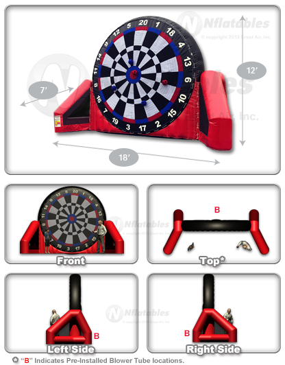 Soccer Darts Jr.™ (12')