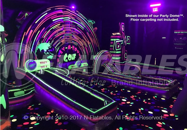 Play-A-Round Golf™ Blacklight 3-Hole