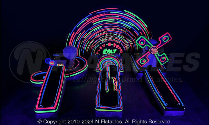 Play-A-Round Golf™ Blacklight 3-Hole