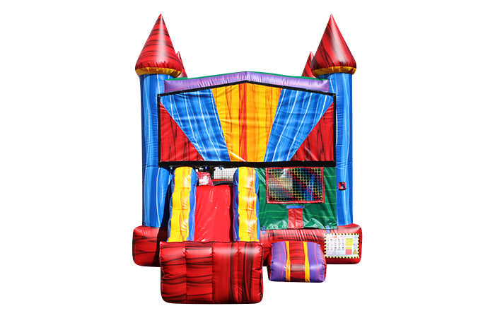 21ft Colorful Mini Castle Combo