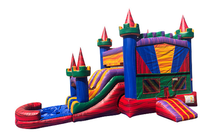 25ft Colorful Castle Combo
