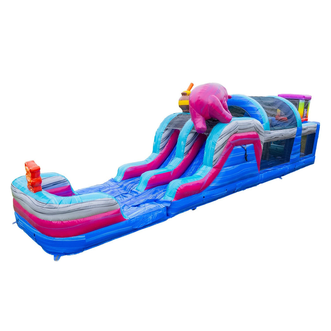 GUMMY BEARS 46 FT EXTENDED WET DRY OBSTACLE