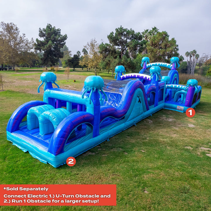 ELECTRIC 40 FT OBSTACLE - RUN 1
