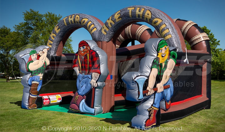 Inflatable Lumberjack Axe Throw™ (Double)