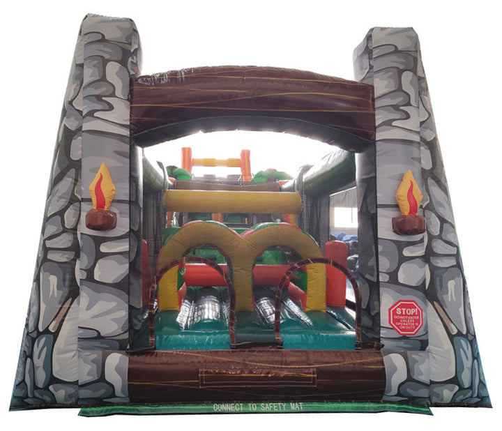 31'L Jurassic Obstacle Course