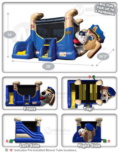 Police Dog Belly Bouncer® Combo