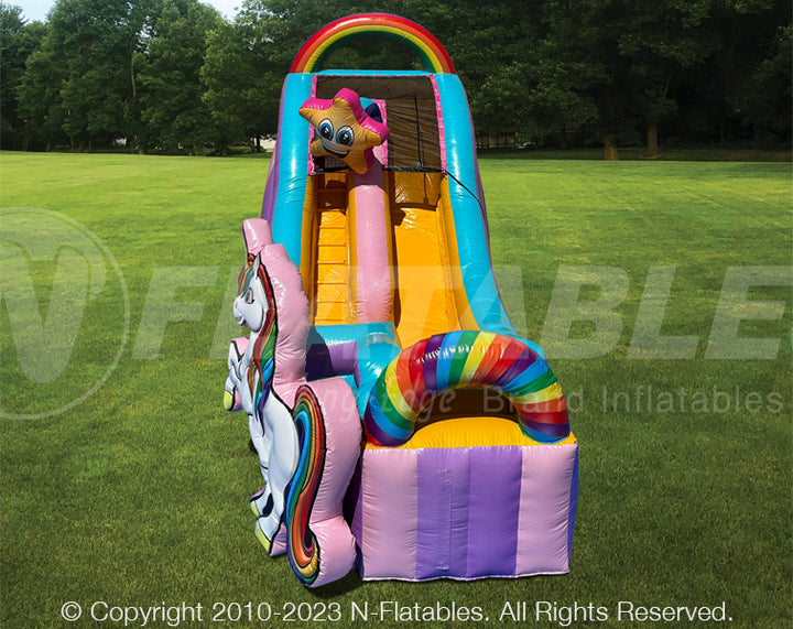 Rainbow Unicorn™ Wet/Dry Slide