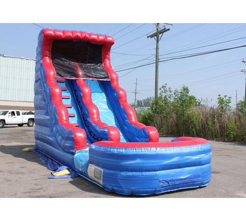 18'H Tsunami Slide Wet n Dry