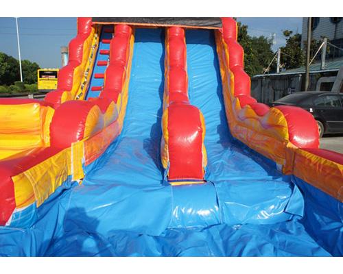 19'H 2-Lane Volcano Slide W n D