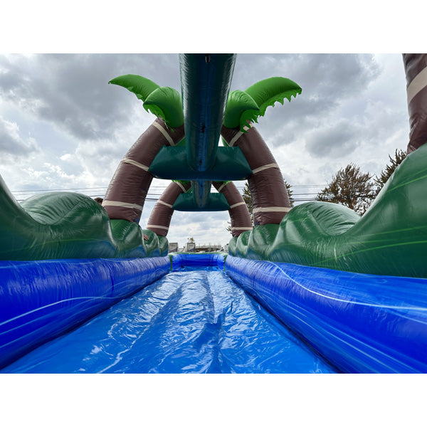 24'H Jurassic Slide with Slip n Splash