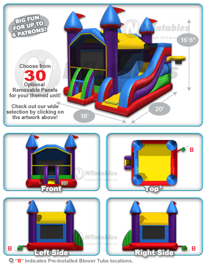 Wacky Castle 5-in-1 Combo™