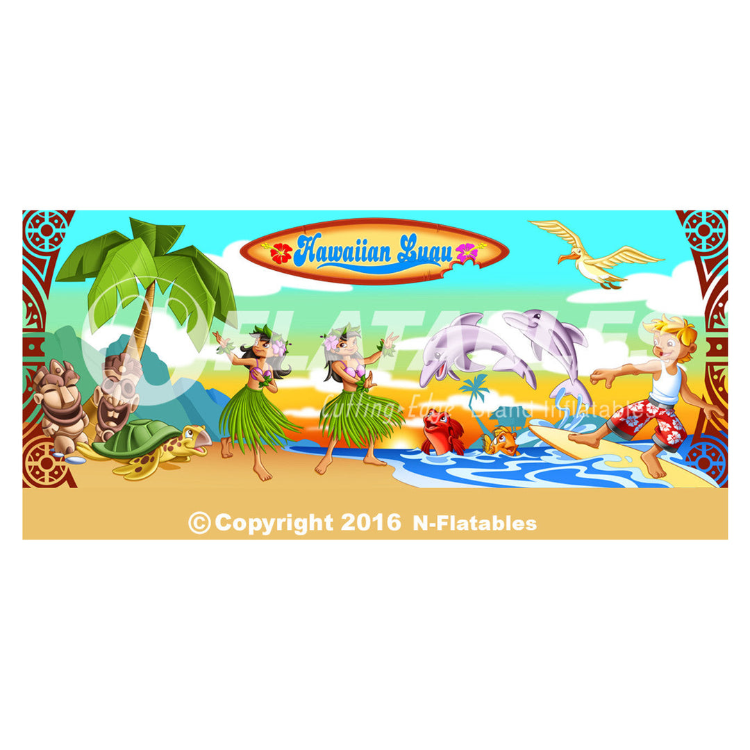Hawaiian Luau™ Removable Art Panel