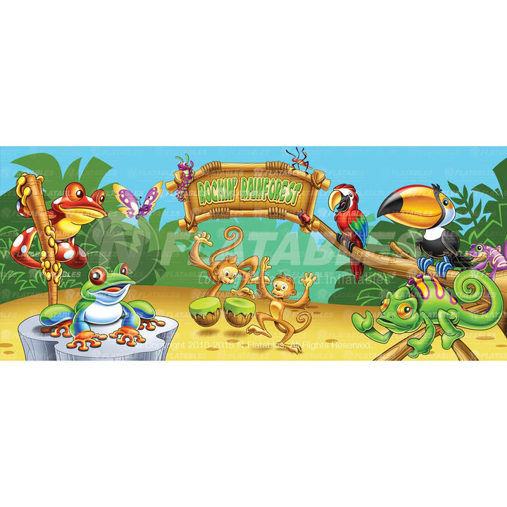 Rockin' Rainforest™ Removable Art Panel