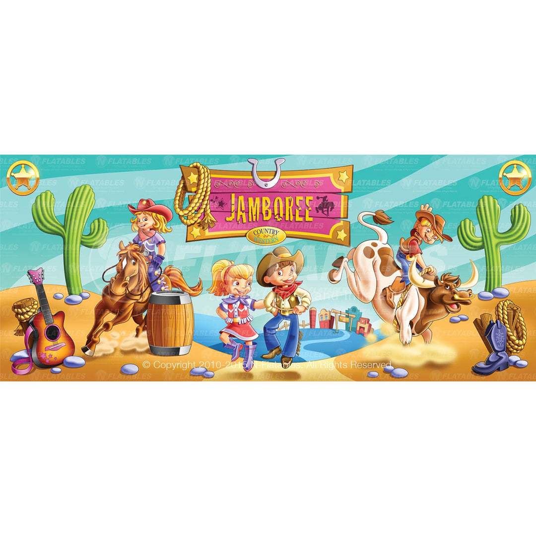 Western Jamboree™ Removable Art Panel