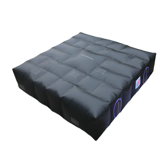 Black Inflatable Laser Tag Arena Maze