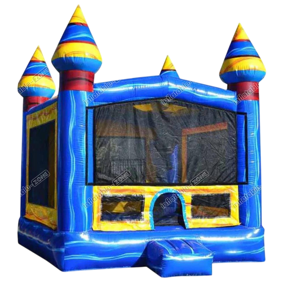 Arctic Castle Bounce House - Melting Marble Rush Inflatable Jumper