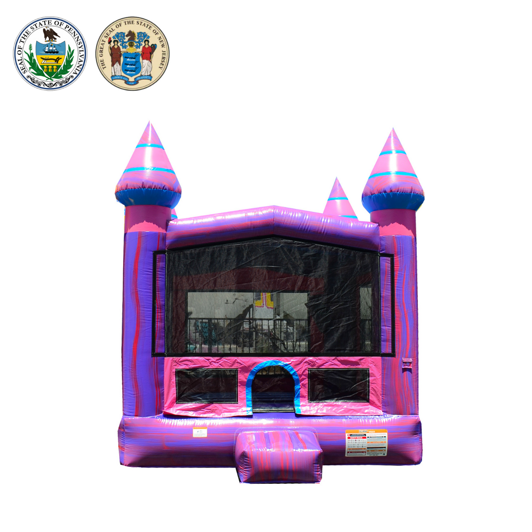 PURPLISH 13' X 13' BOUNCE HOUSE