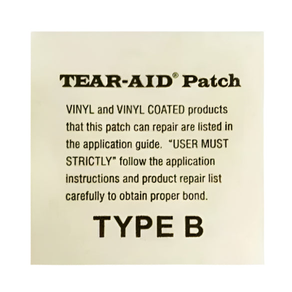 Inflatable Tear Repair Kit - 5-Piece Made in USA