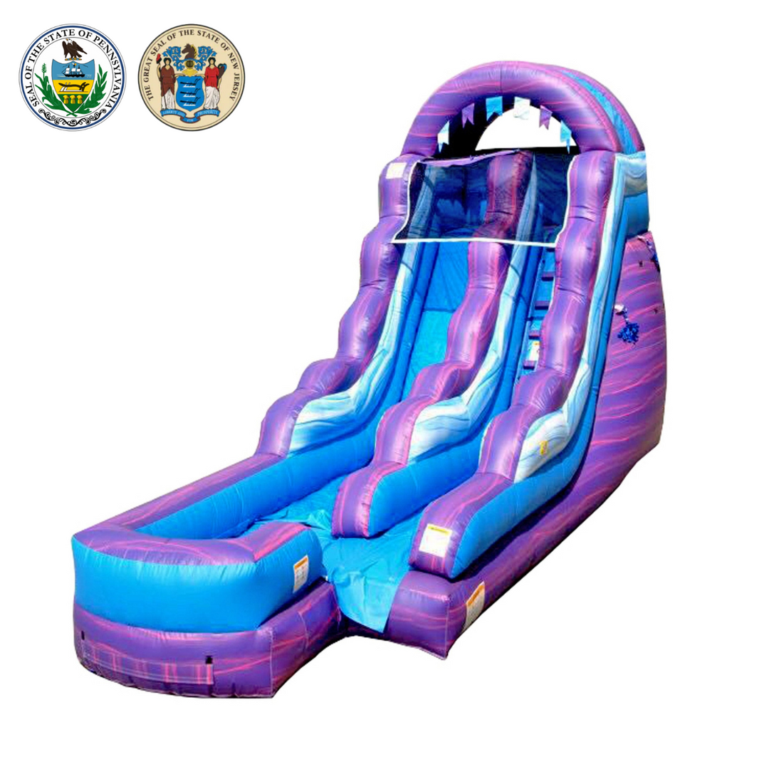 COTTON CANDY 15 FT MEGA SLIDE