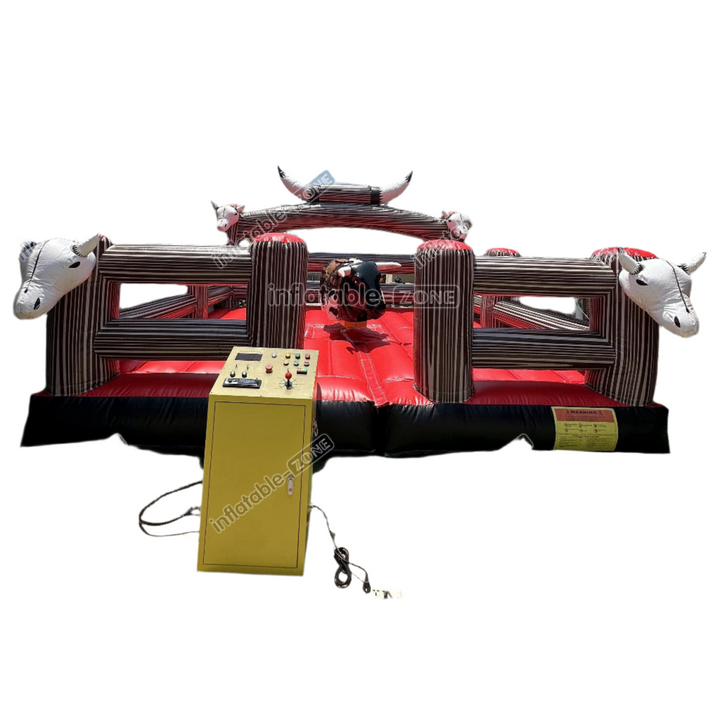 Inflatable Brown Mechanical Bulls