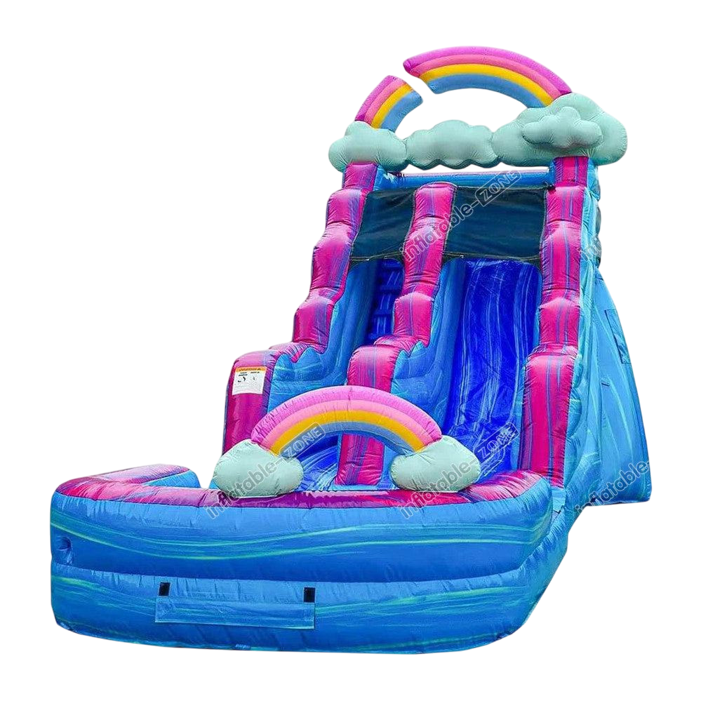 Commercial Grade Inflatable Water Slide with Pool - Imperfect Fun Party Bouncer