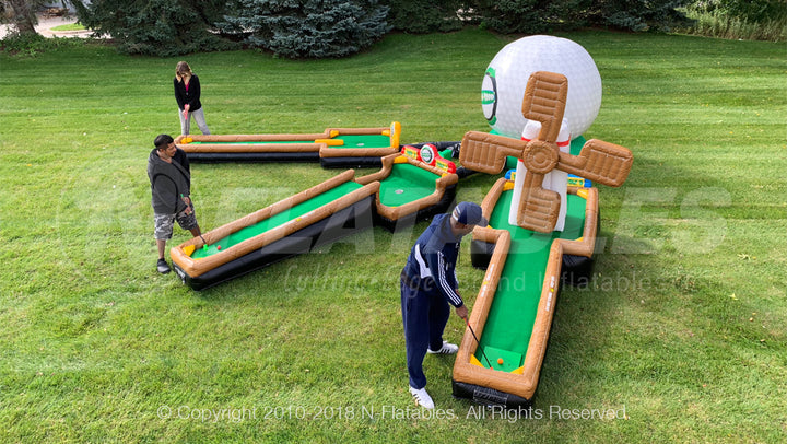 Play-A-Round Golf™ 3-Hole Mini Golf