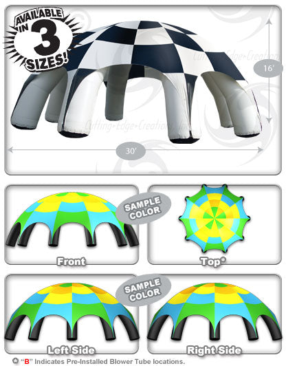 30’ Air Tent
