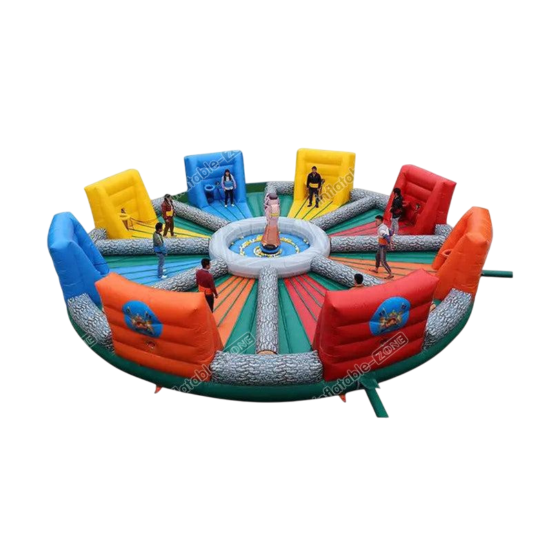 Inflatable Hungry Hippo Chow Down Game - Interactive Bungee Sports for Adults  Kids