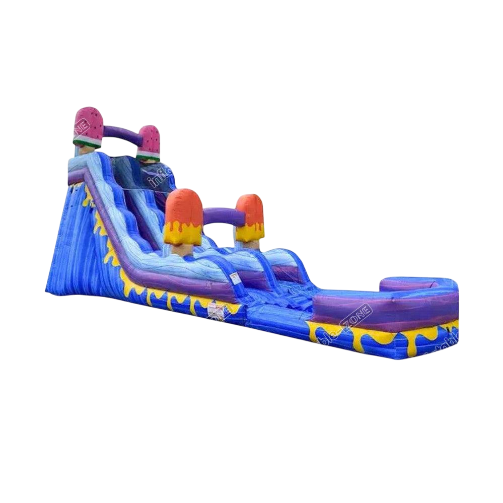 Commercial Grade Water Slide with Detachable Pool - Bounce and Slide Inflatable