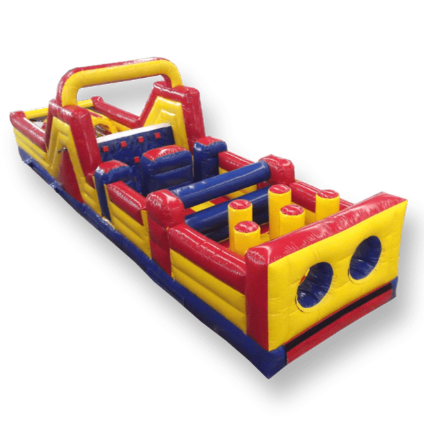 Commercial Inflatable Bouncer Slide Obstacle Course - Adult Jumping Castle Equipment