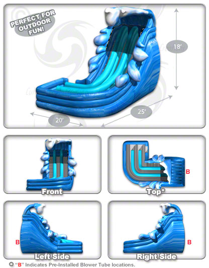 SuperSplash Dual Water Slide™