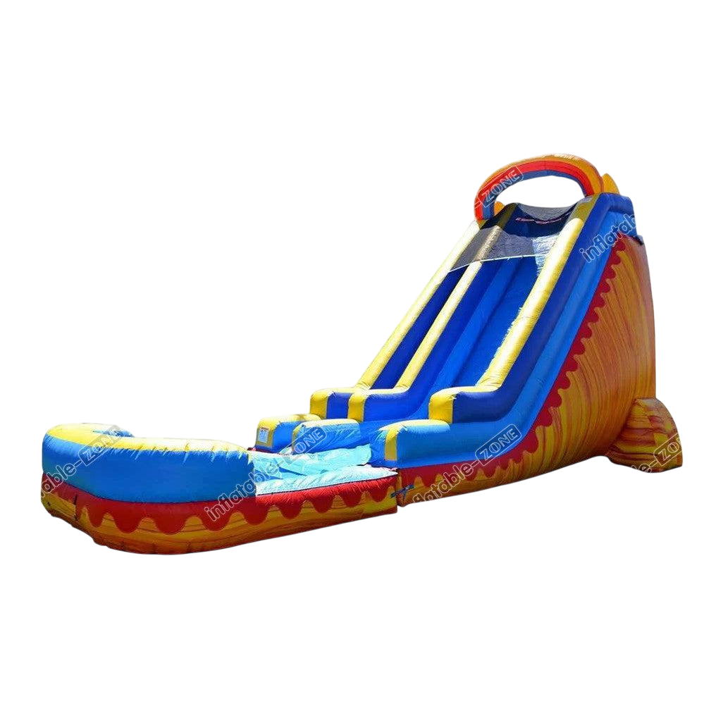 Inflatable Water Slide for Inground Pools - Fun Blow Up Pool Slide