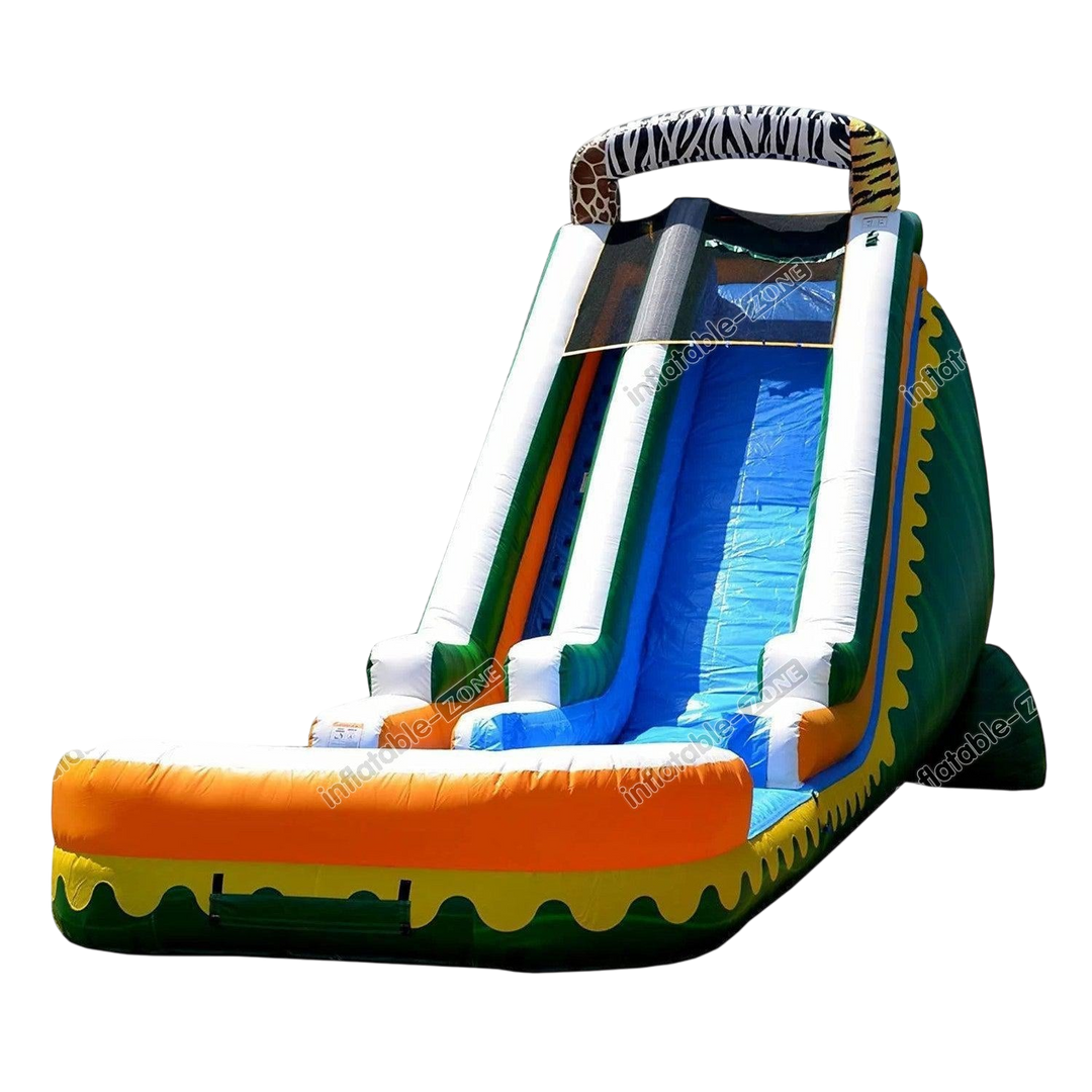 Inflatable Water Slide - Commercial Blow Up Water Park Splash Pool