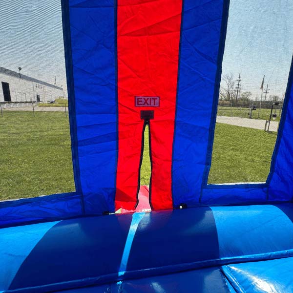 Blue Gift Box Bouncer (No Blower)