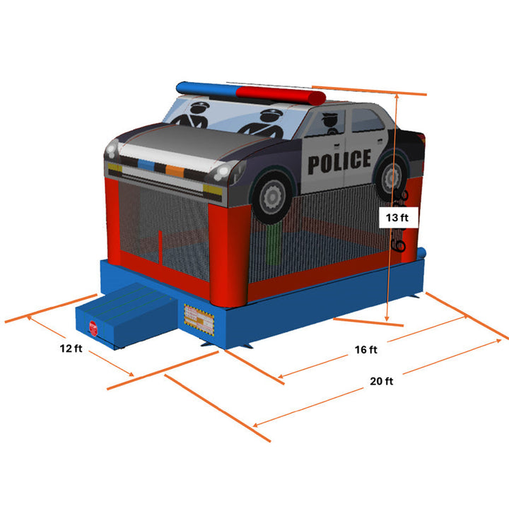 Police Car Bouncer