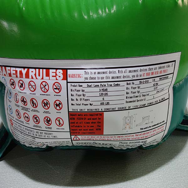 Dual Lane Palm Tree Combo