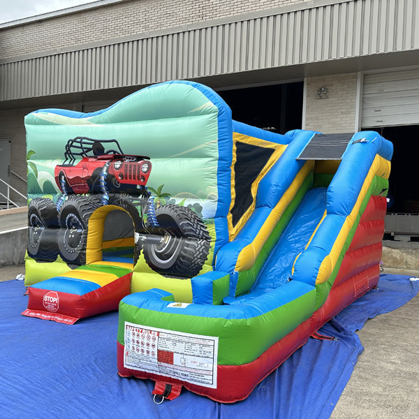 Monster Truck Combo with Removable Pool