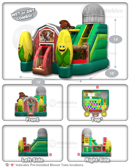 Farm KidZone™ Wet/Dry Combo