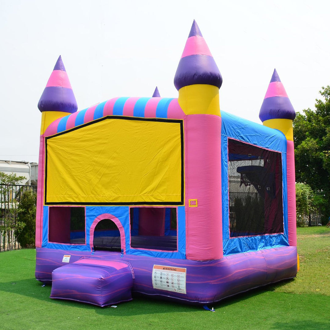 COTTON CANDY 13' X 13' BOUNCE HOUSE