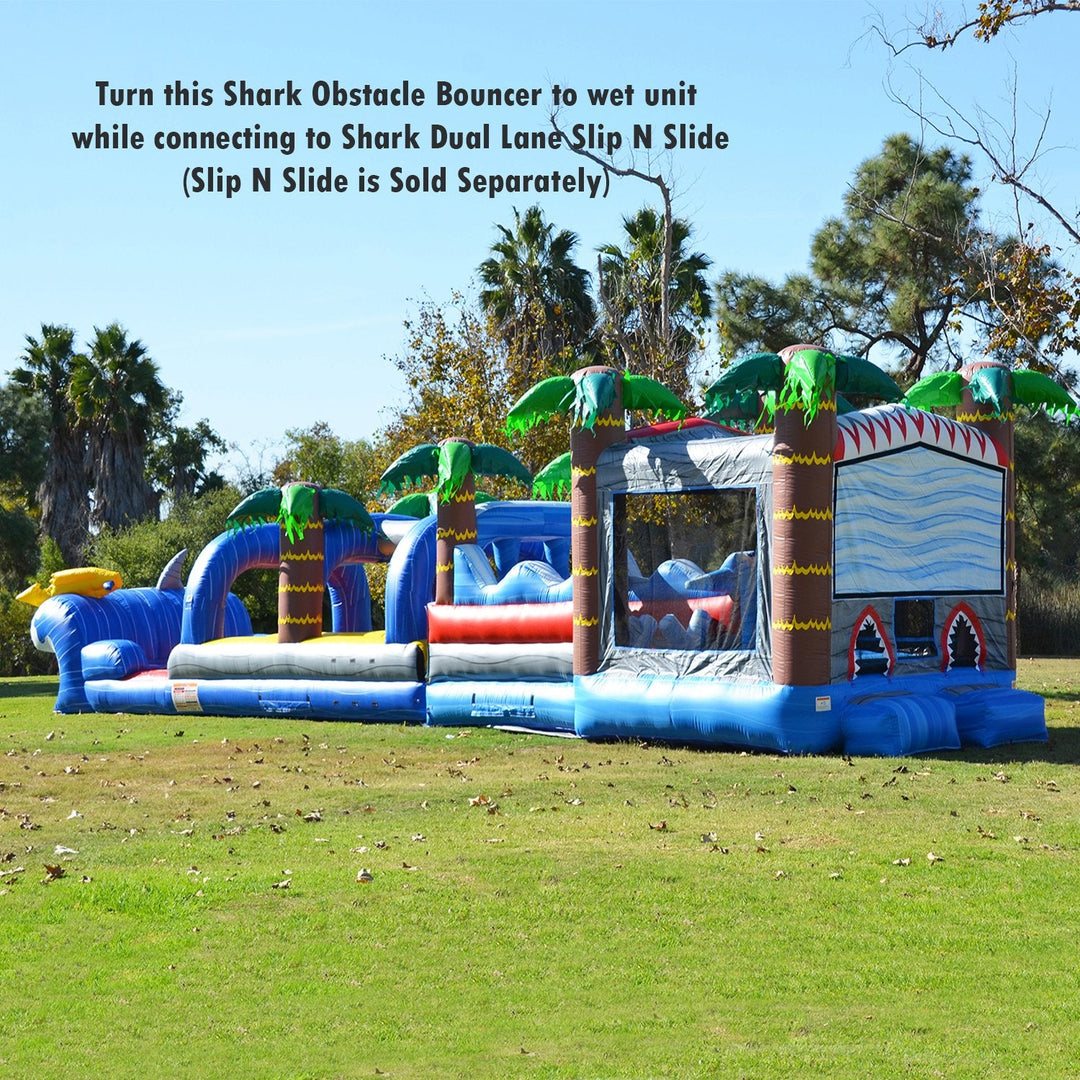 SHARK OBSTACLE + BOUNCER