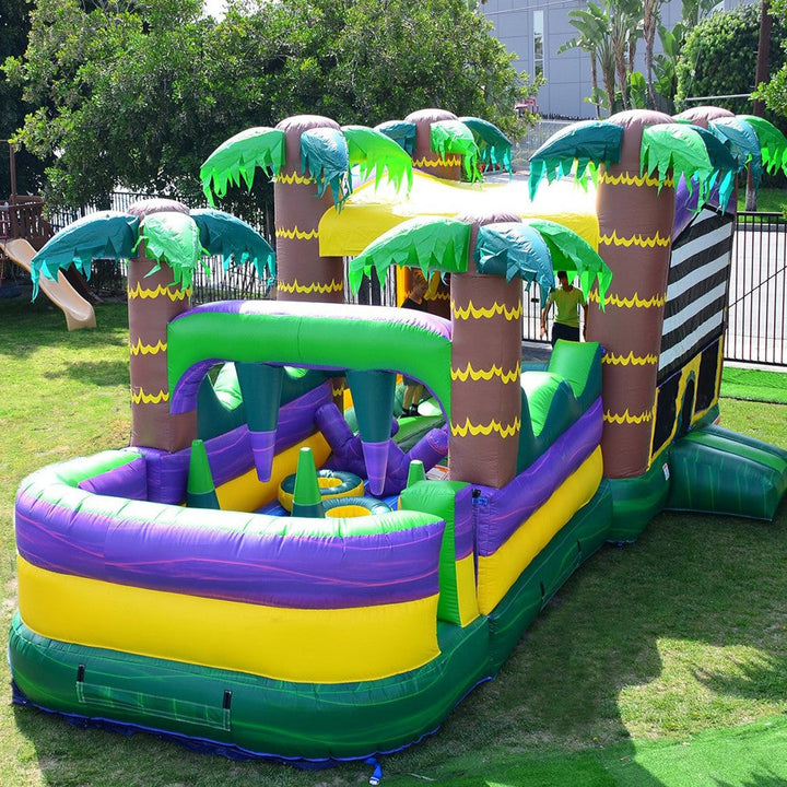 30 ft PALM BEACH OBSTACLE BOUNCE HOUSE