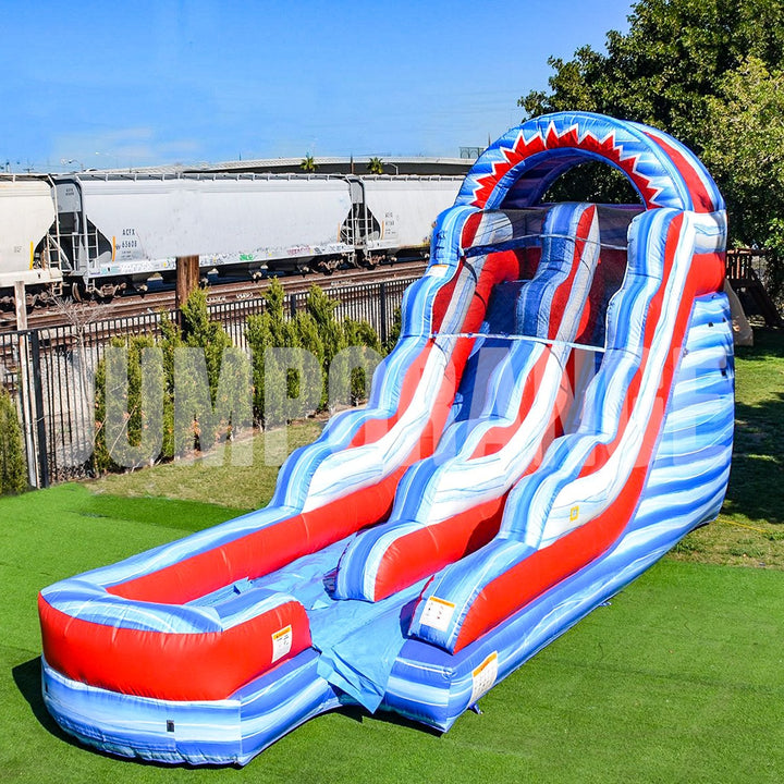 FLASH 15 FT MEGA SLIDE