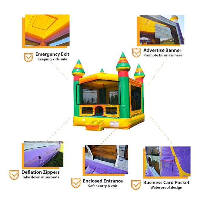 FIESTA 13' X 13' BOUNCE HOUSE