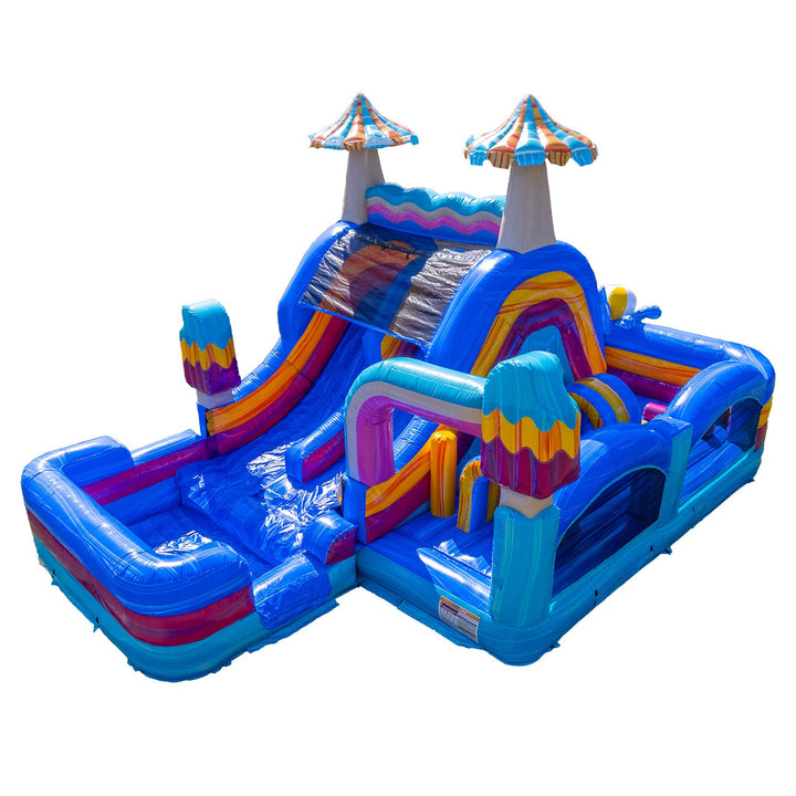 POOL PARTY U-TURN WET DRY OBSTACLE