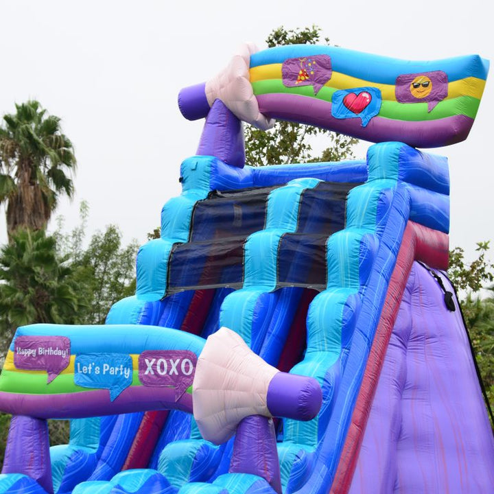 LET'S PARTY 19 FT SLIDE