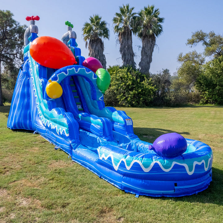 WATER BALLOONS 19 FT SLIDE