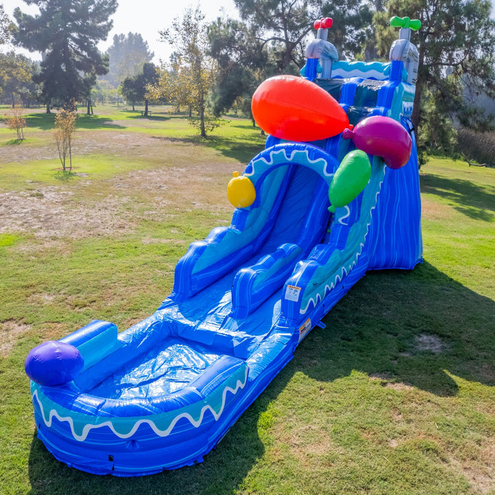 WATER BALLOONS 19 FT SLIDE