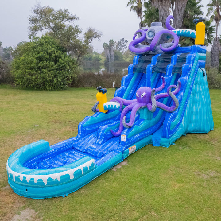 DEEP SEA 20 FT DUAL LANE SLIDE