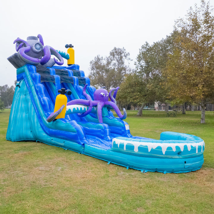 DEEP SEA 20 FT DUAL LANE SLIDE