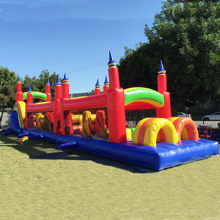 60 ft RAINBOW TITAN OBSTACLE COURSE